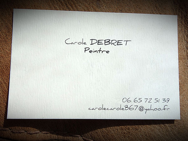 Contactez Carole Debret...